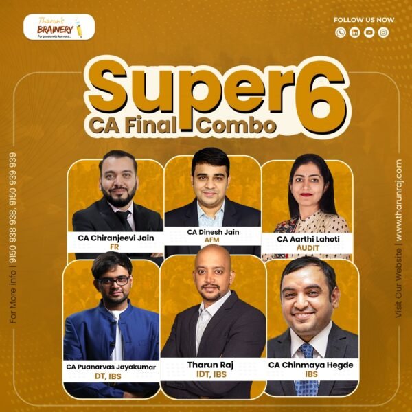 SUPER 6 – CA FINAL COMBO - REGULAR BATCH