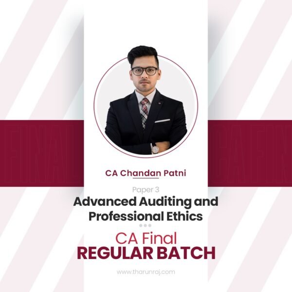 CA Final - Advanced Auditing and Professional Ethics - Regular