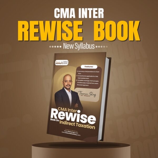 CMA Inter - Rewise - Dec 25 & June 26